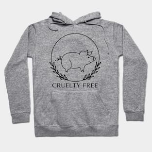 Cruelty Free Pig Hoodie